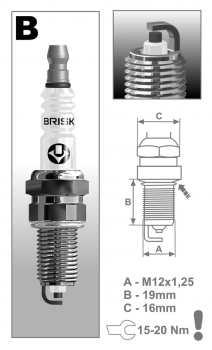 BRISK SPARK PLUGS